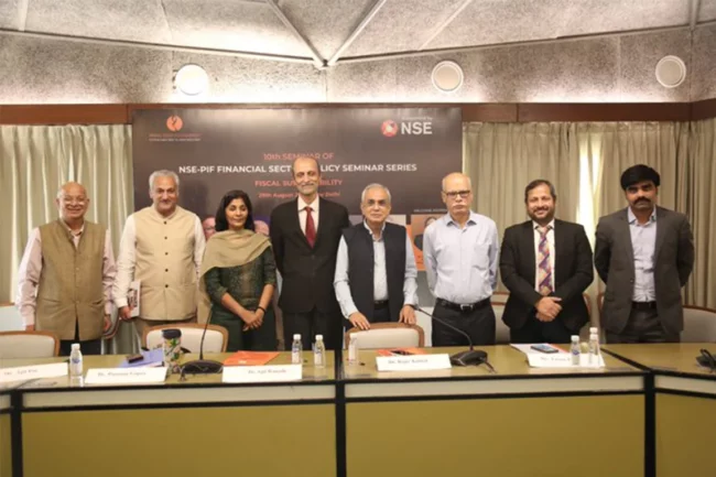 NSE -PIF 10th Financial Sector Policy Seminar on ‘Fiscal Sustainability’ on 29th August 2023