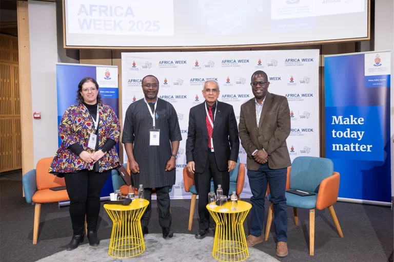 Dr Rajiv Kumar’s visit to the University of Pretoria’s Africa campus during Africa Week 2025
