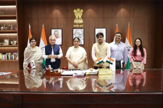 PIF team met with the Chief Minister of the NCT of Delhi