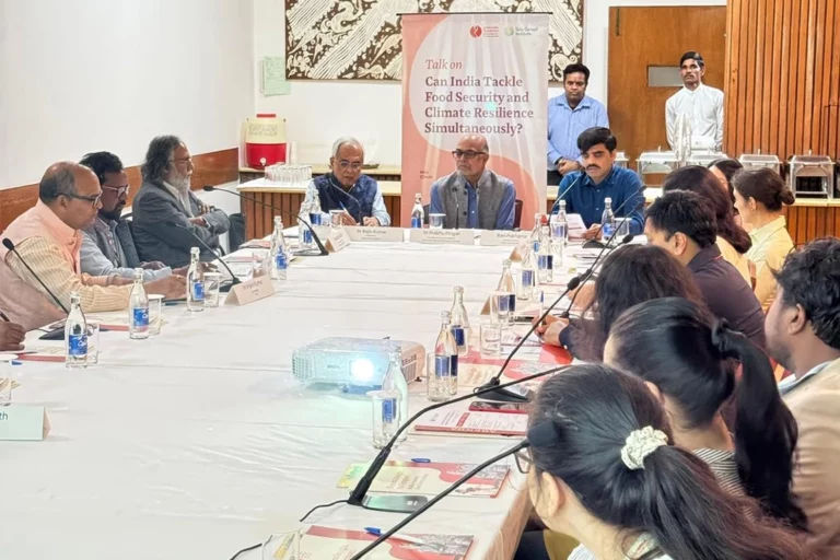 Policy Talk on “Can India Tackle Food Security and Climate Resilience Simultaneously?”