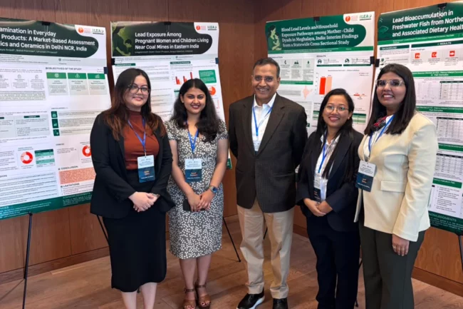 PIF team represented India at the Second Annual Research Conference on Global Lead Exposure in London